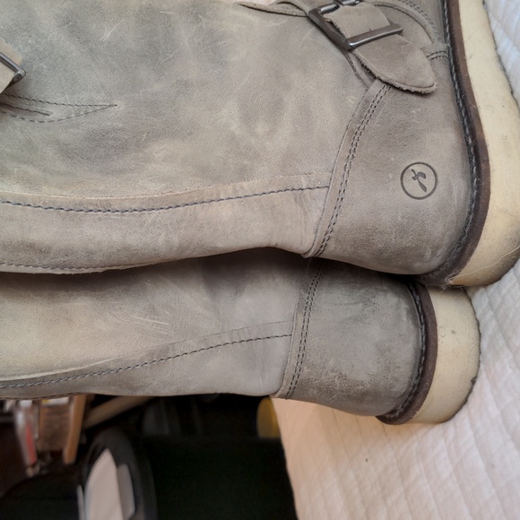 Bronx Leather Rustic Motorcycle Boots Size 38 or 7.5 - Picture 7 of 8